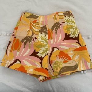 Zara High Waisted Shorts
